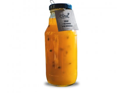 passionfruit and mango syrup