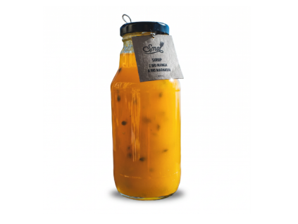 passionfruit and mango syrup
