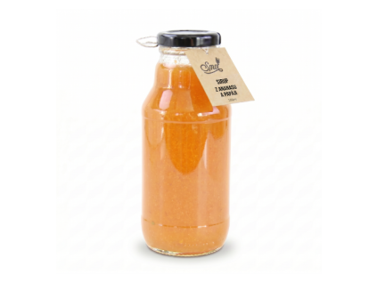 Sirup Ananas, papája  z naši čerstvé papáji a ananasu