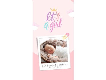 its a girl