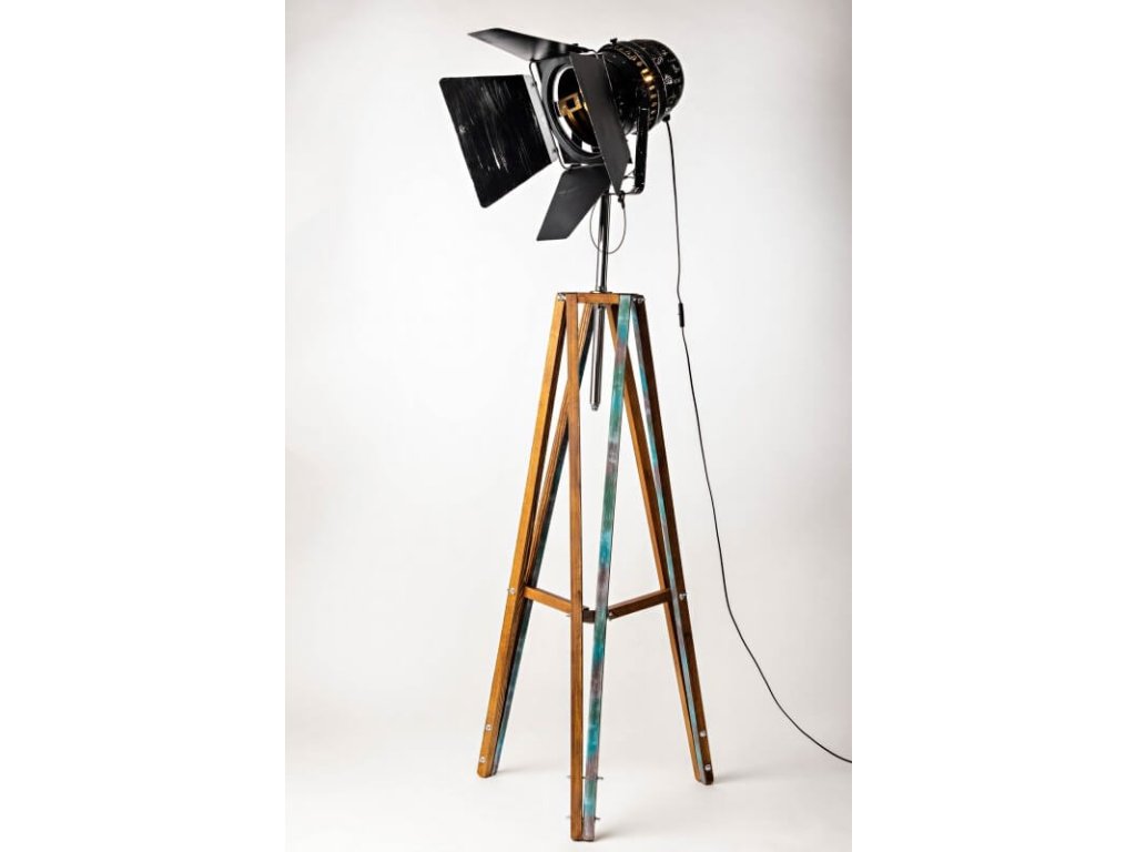 Stojací retro lampa Tripod REFLEKTOR Color