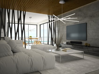 Designové závěsné LED svítidlo Star LED 5911