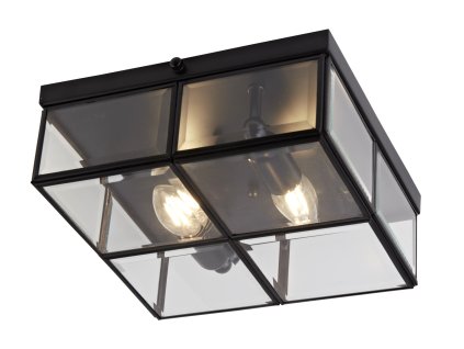Rustikální stropní světlo FLUSH 6769-26BK