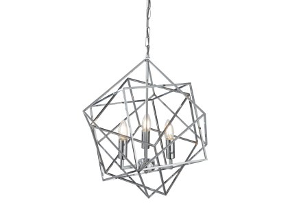 Searchlight 7863-3CC stylový lustr z kovu CUBE