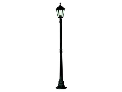 Stojací venkovní svítidlo Searchlight ALEX 82508BK