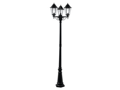 Stojací venkovní svítidlo Searchlight ALEX 82540BK