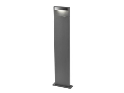 Zahradní sloupková lampa Redo POLIFEMO 90428/LED 8W/šedá
