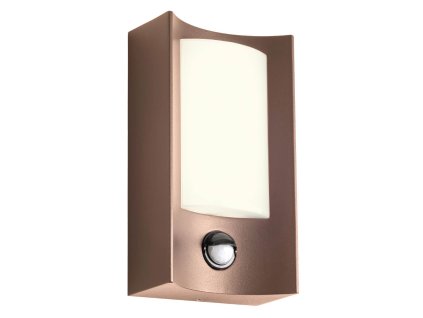 Nástěnné světlo na fasádu s čidlem Redo Warp 90487/LED 8W