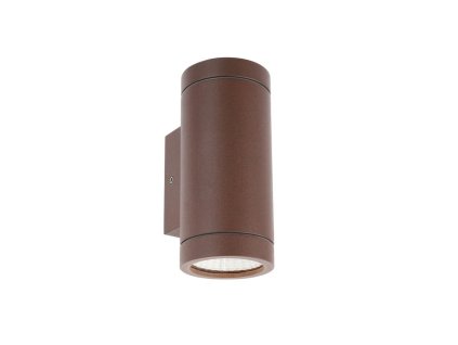 Hnědé venkovní světlo na fasádu Redo 9454 VINCE /LED 2x 3W