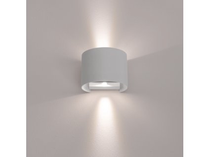 Venkovní LED světlo na fasádu UP&DOWN Grey