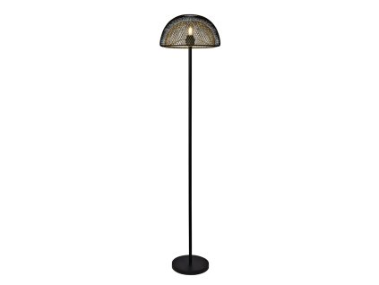 Stojací lampa s drátěným stínidlem HONEYCOMB EU6849BGO