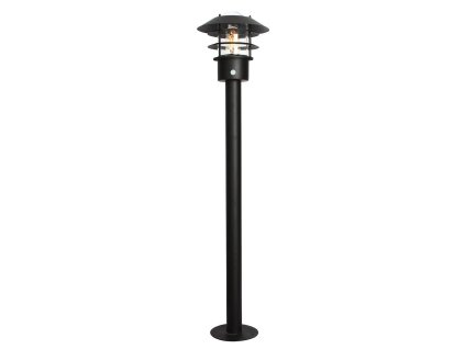 Venkovní lampa s čidlem Elstead HELSINGOR/černá/100 cm