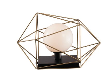Netradiční stolní lampa ABRAXAS-L1 ORO