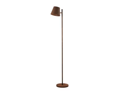 Stojací lampa z rezavého kovu COLT