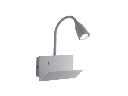 Nástěnné LED svítidlo s USB k posteli Faneurope I-GULP-AP BCO