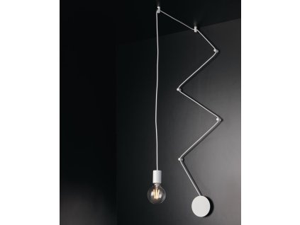 Designové svítidlo na flexi kabelu - délka 5m