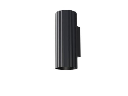 Černé nástěnné světlo Redo DELPHI 01-2551 /2xGU10