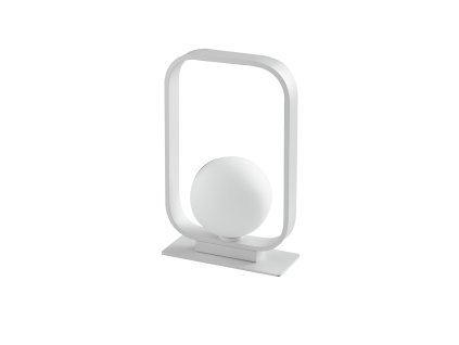 Bílá stolní lampa ROXY-L1