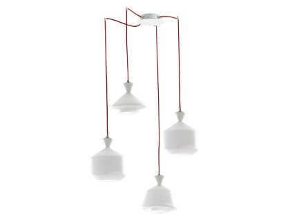 Designový lustr do obýváku - světlo pavouk SUGAR 4 x 250 cm