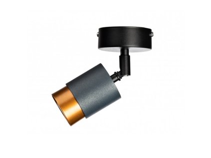 Šedo měděné bodové světlo SOUL GREY COPPER 1P