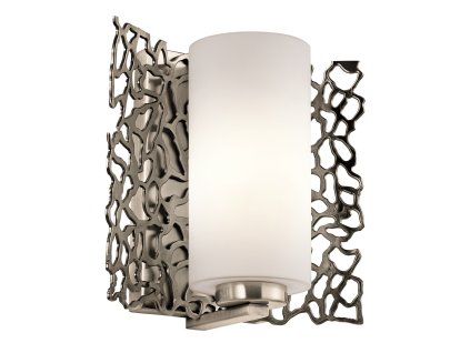 Ozdobné nástěnné osvětlení Elstead SILVER CORAL