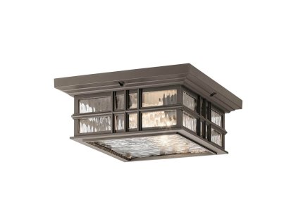 Venkovní stropní světlo BEACON Square 2/šířka 30,5cm