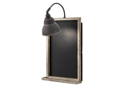 Nástěnná kuchyňská tabule s lampou Kichler CHALKBOARD