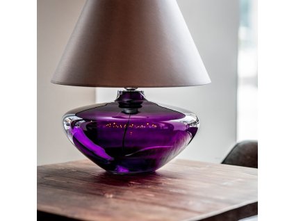 Fialová stolní lampa MADRID Violet