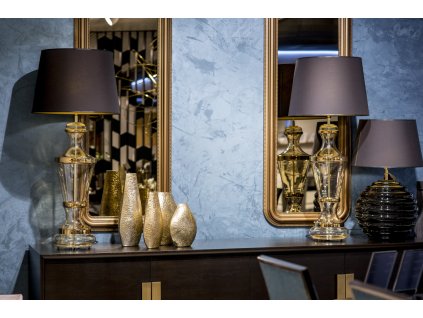 Vysoká elegantní lampa ROMA Gold
