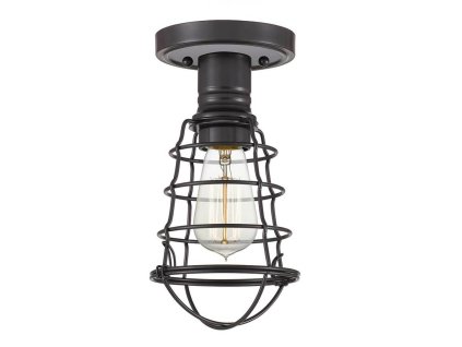 Industriální stropní lampa MIXON tmavý bronz