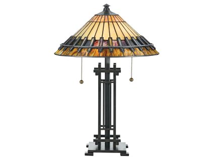Stolní Tiffany lampa CHASTAIN výška 66 cm