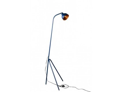 Modrá stojací lampa trojnožka GENUA Blue