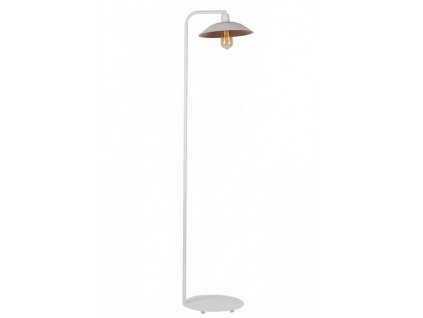 Bílá stojací retro lampa SCORPION