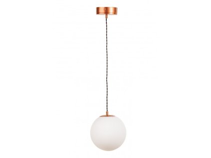 Závěsný lustr koule ZINGA COPPER/průměr 20 cm