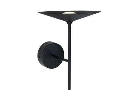 Černé nástěnné světlo HANA