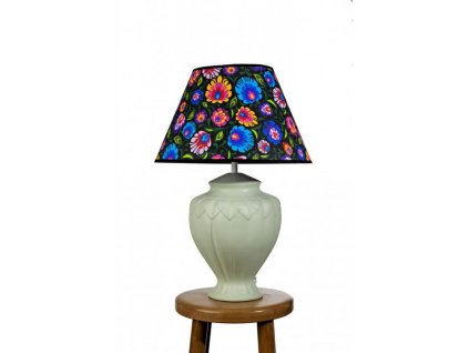 Keramická stolní lampa ARTEMIDA - mátová