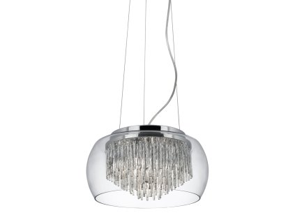 Moderní lustr Searchlight CURVA 3624-4CC
