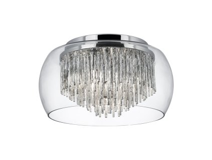 Moderní stropní svítidlo Searchlight CURVA 4624-4CC