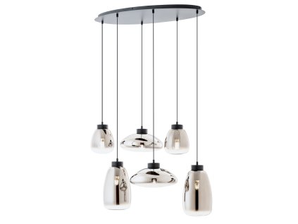 Designový lustr do obýváku Redo Luke/6x E27
