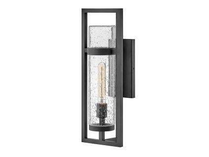 Venkovní nástěnná lampa Cordillera/černá barva 51 cm