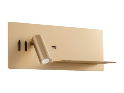 Redo BOOK LED nástěnné světlo nad postel s USB