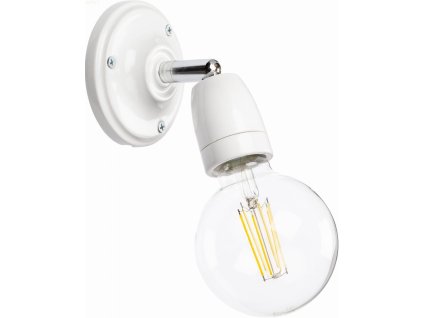 Keramické nástěnné světlo CERAMIC White E27
