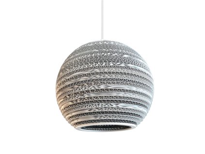 Papírový lustr Cardboard MOON 45/1x E27