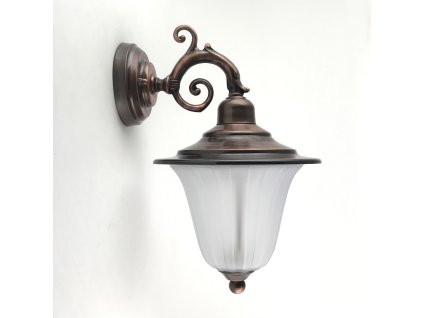 Mosazná zahradní lampa DOLPHIN 307C/antická měď