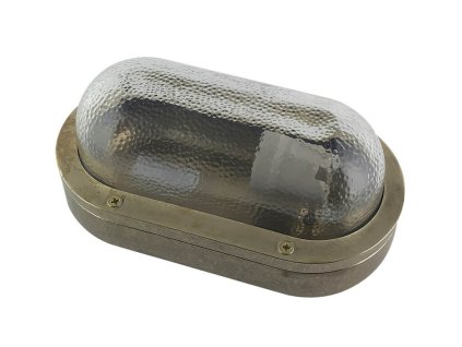Industriální vintage světlo BULKHEAD 44A/mosaz/1xE27/IP64