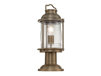 Venkovní retro lampa Kichler ASHLAND BAY M-BU/1xE27/bronz