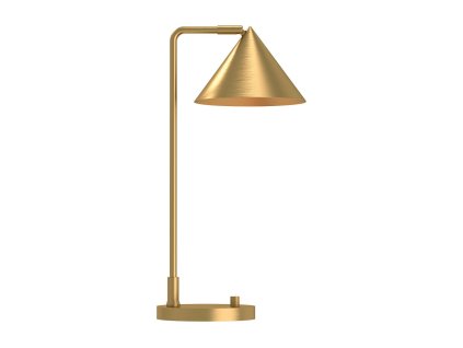 Stolní lampa do ložnice Elstead REMYCK TL-GD zlatá/1xE27
