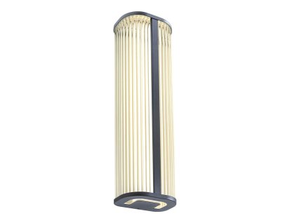 Redo RIGO koupelnové světlo LED 20W CCT 3000K/4000K černá barva