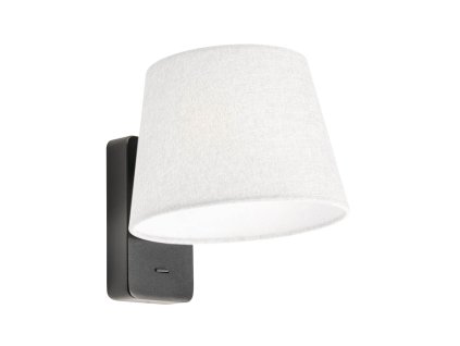 Redo NEMIA 01-4646 lampa nad postel 1xE27 černá