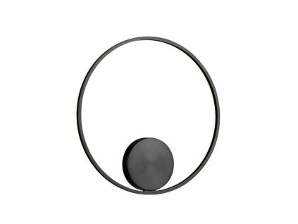 Redo ORBIT nástěnné LED světlo kruh 60 cm/LED 44W/4000K/černé